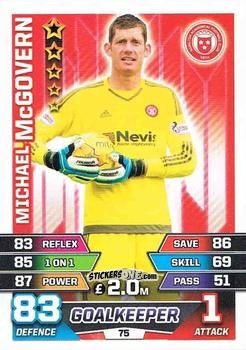 Figurina Michael McGovern - SPFL 2015-2016. Match Attax n. 75 - Topps