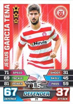 Figurina Jesús García Tena - SPFL 2015-2016. Match Attax n. 77 - Topps