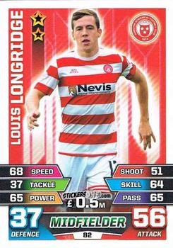 Figurina Louis Longridge - SPFL 2015-2016. Match Attax n. 82 - Topps
