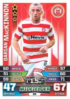 Figurina Darian MacKinnon - SPFL 2015-2016. Match Attax n. 85 - Topps
