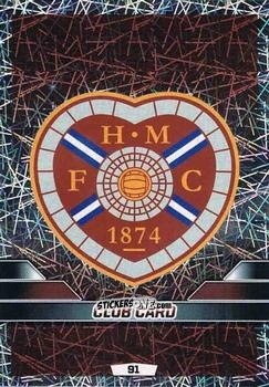 Cromo Club Badge - SPFL 2015-2016. Match Attax n. 91 - Topps