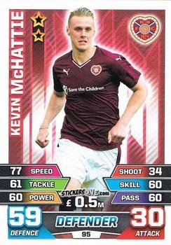 Cromo Kevin McHattie - SPFL 2015-2016. Match Attax n. 95 - Topps