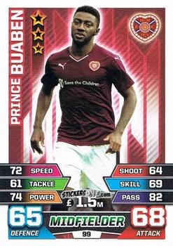 Figurina Prince Buaben - SPFL 2015-2016. Match Attax n. 99 - Topps