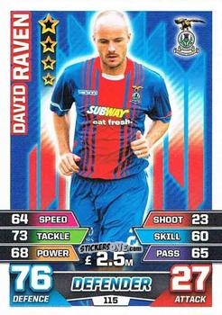 Figurina David Raven - SPFL 2015-2016. Match Attax n. 115 - Topps