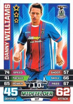 Figurina Danny Williams - SPFL 2015-2016. Match Attax n. 117 - Topps
