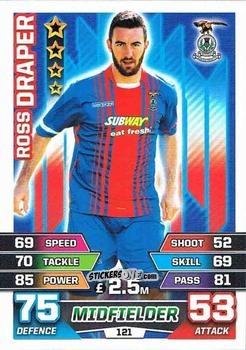 Figurina Ross Draper - SPFL 2015-2016. Match Attax n. 121 - Topps