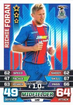 Figurina Richie Foran - SPFL 2015-2016. Match Attax n. 122 - Topps