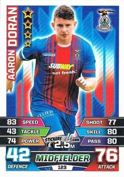 Figurina Aaron Doran - SPFL 2015-2016. Match Attax n. 123 - Topps