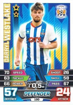 Figurina Darryl Westlake - SPFL 2015-2016. Match Attax n. 130 - Topps