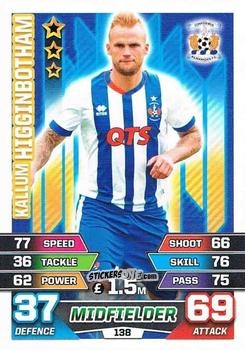Figurina Kallum Higginbotham - SPFL 2015-2016. Match Attax n. 138 - Topps