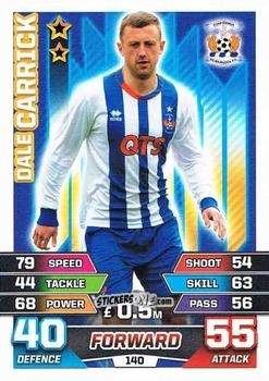 Sticker Dale Carrick - SPFL 2015-2016. Match Attax n. 140 - Topps