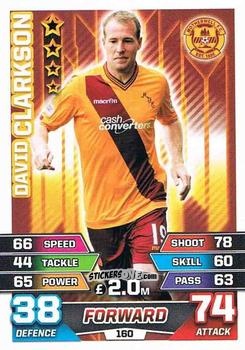 Figurina David Clarkson - SPFL 2015-2016. Match Attax n. 160 - Topps