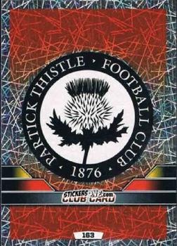 Cromo Club Badge - SPFL 2015-2016. Match Attax n. 163 - Topps