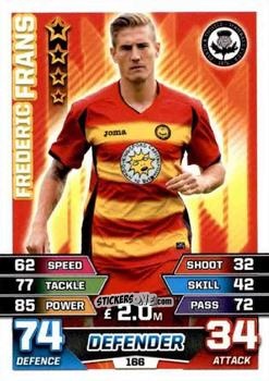 Sticker Frédéric Frans - SPFL 2015-2016. Match Attax n. 166 - Topps