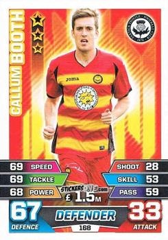Sticker Callum Booth - SPFL 2015-2016. Match Attax n. 168 - Topps