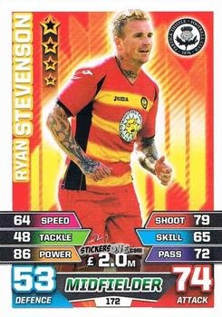 Sticker Ryan Stevenson - SPFL 2015-2016. Match Attax n. 172 - Topps