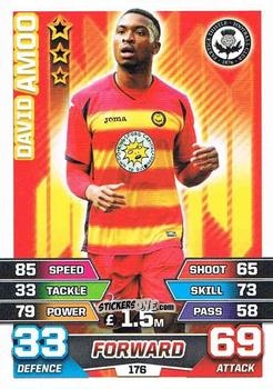 Sticker David Amoo - SPFL 2015-2016. Match Attax n. 176 - Topps