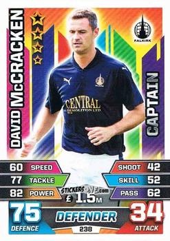 Figurina David McCracken - SPFL 2015-2016. Match Attax n. 238 - Topps