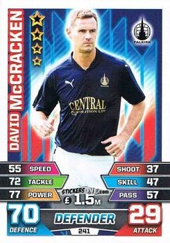 Figurina David McCracken - SPFL 2015-2016. Match Attax n. 241 - Topps
