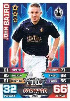 Cromo John Baird - SPFL 2015-2016. Match Attax n. 246 - Topps