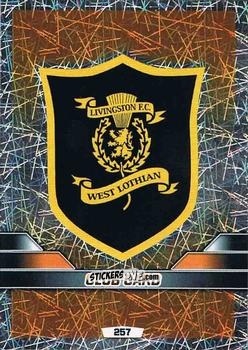 Sticker Club Badge - SPFL 2015-2016. Match Attax n. 257 - Topps