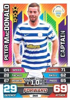 Cromo Peter MacDonald - SPFL 2015-2016. Match Attax n. 268 - Topps