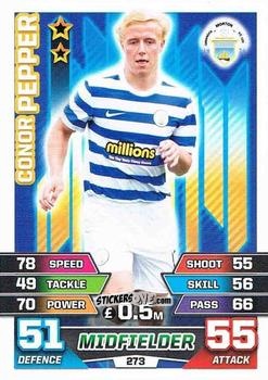 Cromo Conor Pepper - SPFL 2015-2016. Match Attax n. 273 - Topps