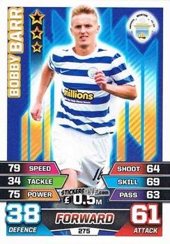 Cromo Bobby Barr - SPFL 2015-2016. Match Attax n. 275 - Topps
