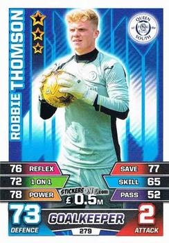 Cromo Robbie Thomson - SPFL 2015-2016. Match Attax n. 279 - Topps