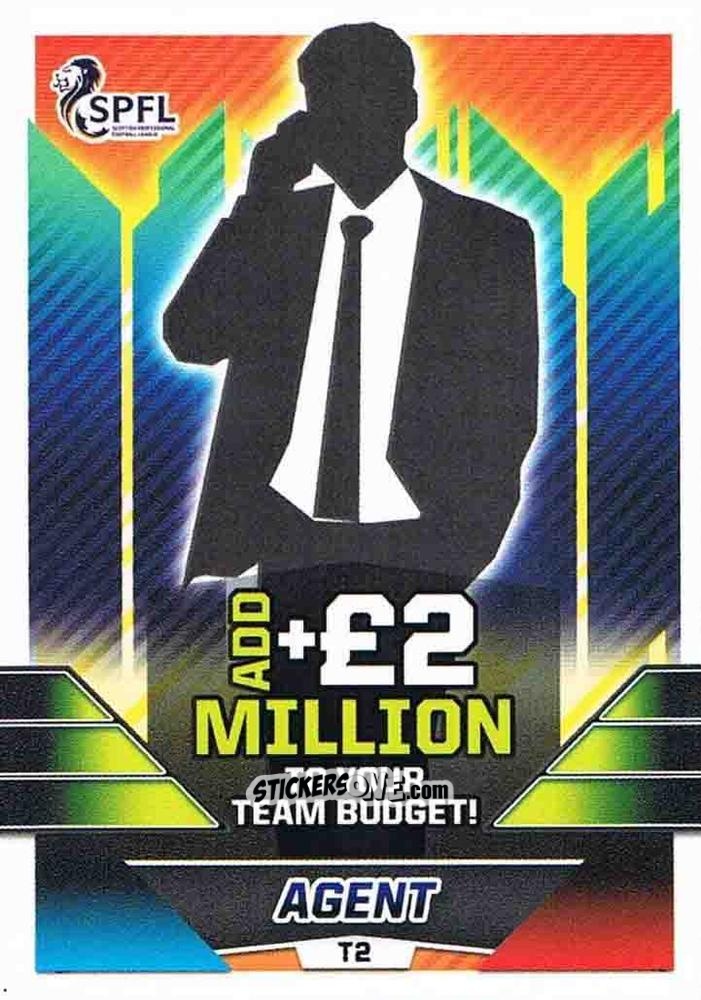 Sticker Agent - SPFL 2015-2016. Match Attax n. T2 - Topps