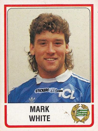 Sticker Mark White