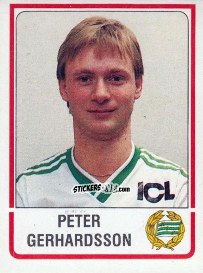 Sticker Peter Gerhardsson