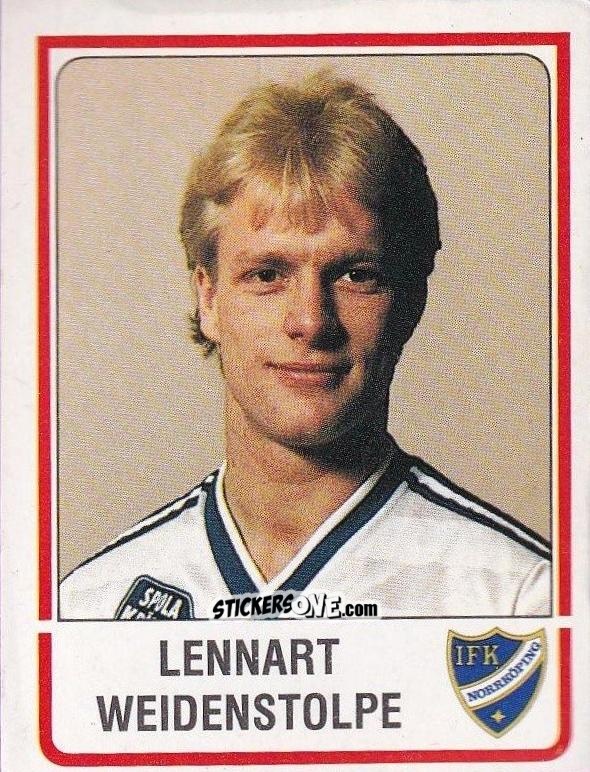 Sticker Lennart Weidenstolpe