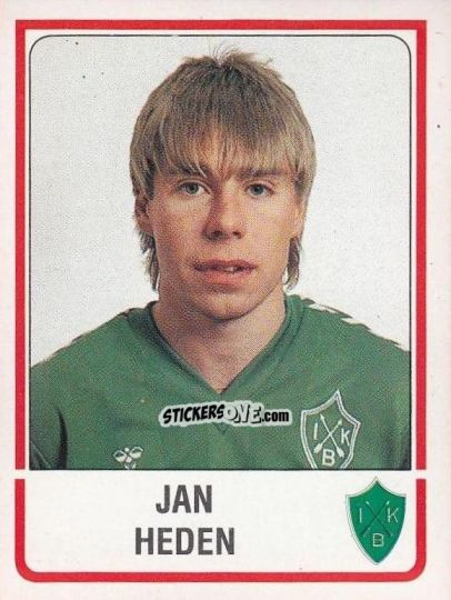 Sticker Jan Heden