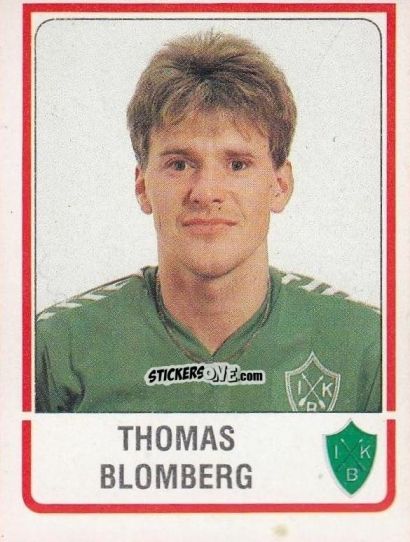 Sticker Thomas Blomberg