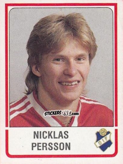 Sticker Nicklas Persson