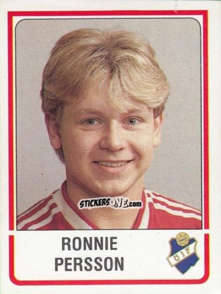 Sticker Ronnie Persson