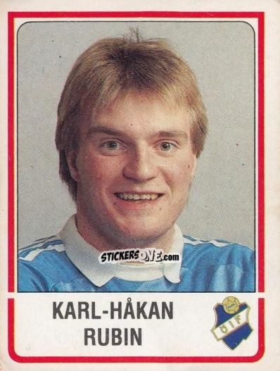 Sticker Karl-Håkan Rubin