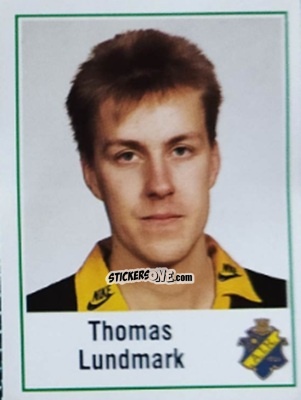 Figurina Thomas Lundmark - Fotboll 87. Allsvenskan och Division 1 n. 11 - Panini