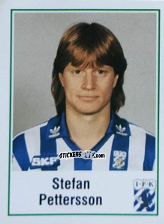 Cromo Stefan Pettersson - Fotboll 87. Allsvenskan och Division 1 n. 69 - Panini