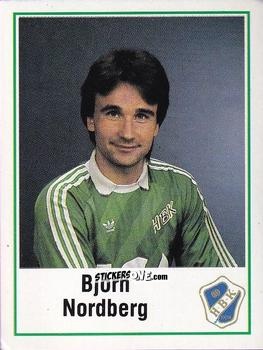 Cromo Björn Nordberg - Fotboll 87. Allsvenskan och Division 1 n. 75 - Panini