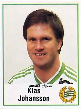 Figurina Klas Johansson - Fotboll 87. Allsvenskan och Division 1 n. 94 - Panini