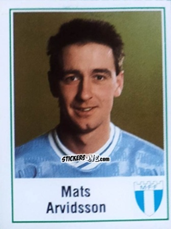 Cromo Mats Arvidsson - Fotboll 87. Allsvenskan och Division 1 n. 113 - Panini