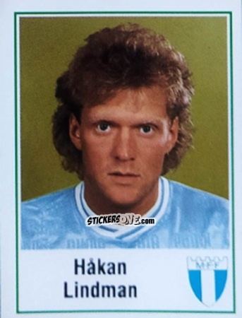 Cromo Håkan Lindman - Fotboll 87. Allsvenskan och Division 1 n. 124 - Panini