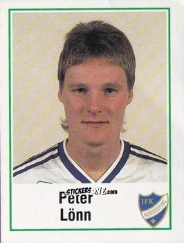 Sticker Peter Lönn - Fotboll 87. Allsvenskan och Division 1 n. 132 - Panini