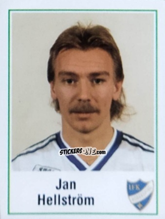 Sticker Jan Hellström - Fotboll 87. Allsvenskan och Division 1 n. 142 - Panini
