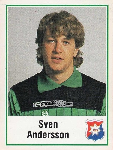 Sticker Sven Andersson - Fotboll 87. Allsvenskan och Division 1 n. 183 - Panini