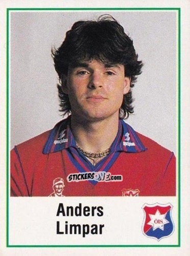 Figurina Anders Limpar - Fotboll 87. Allsvenskan och Division 1 n. 191 - Panini