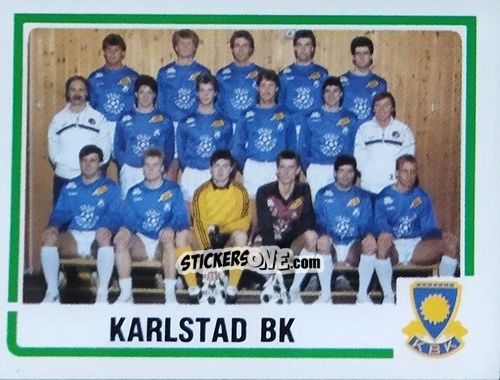 Sticker Team - Fotboll 87. Allsvenskan och Division 1 n. 226 - Panini