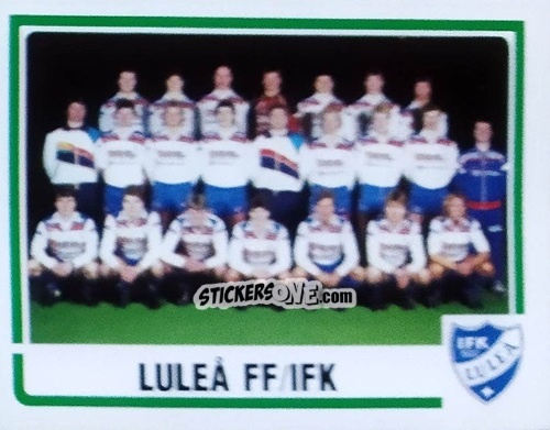 Sticker Team - Fotboll 87. Allsvenskan och Division 1 n. 228 - Panini
